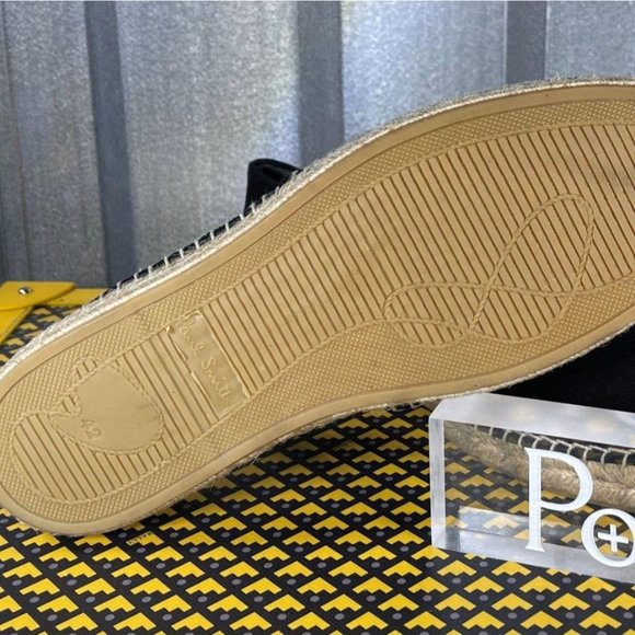 Paul Smith SUN03 Sunny Black Leather Espadrilles US 9 main image 8